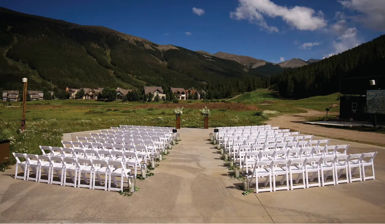 Copper Vista Wedding Ceremony Site
