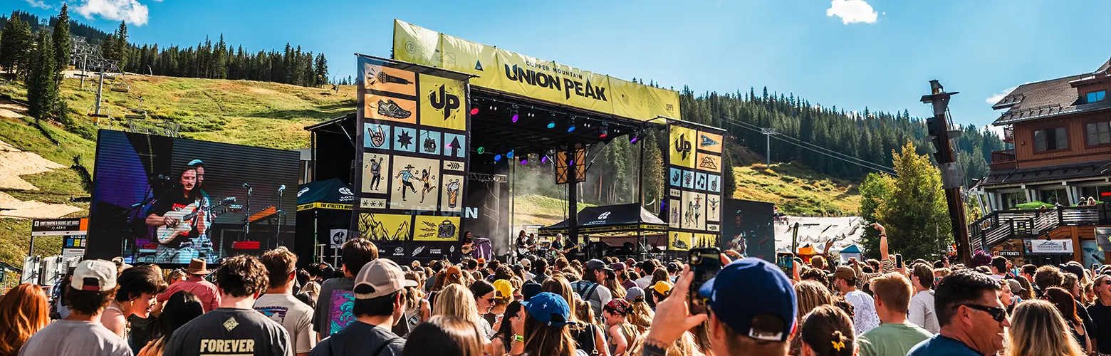 union peak festival main stage