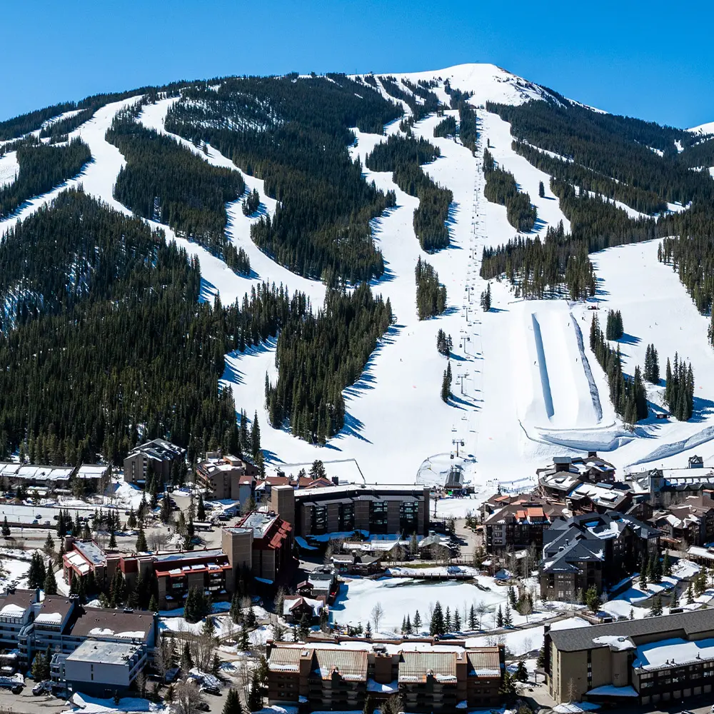 aerial view of center village