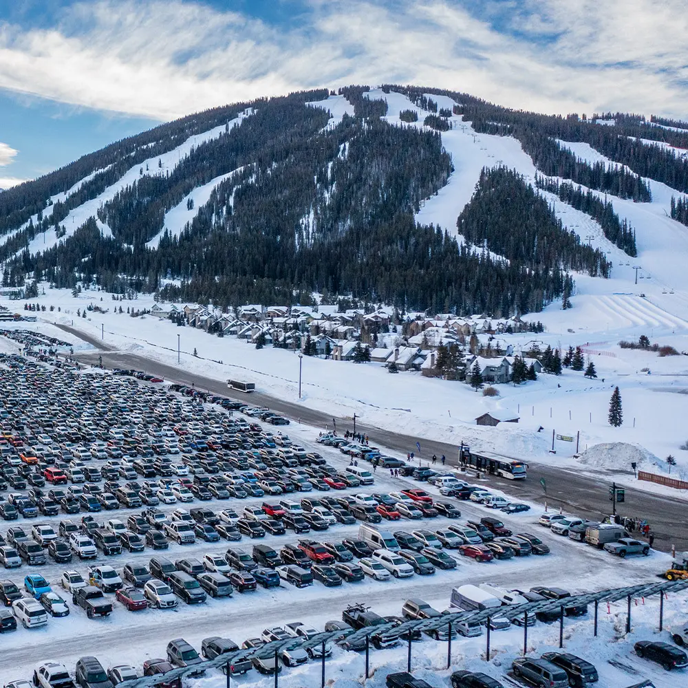 Alpine lot at Copper Mountain