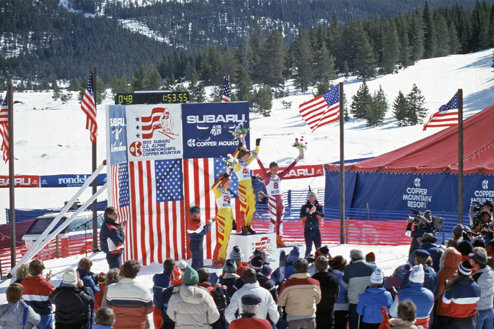1985 US Nationals Podium Men