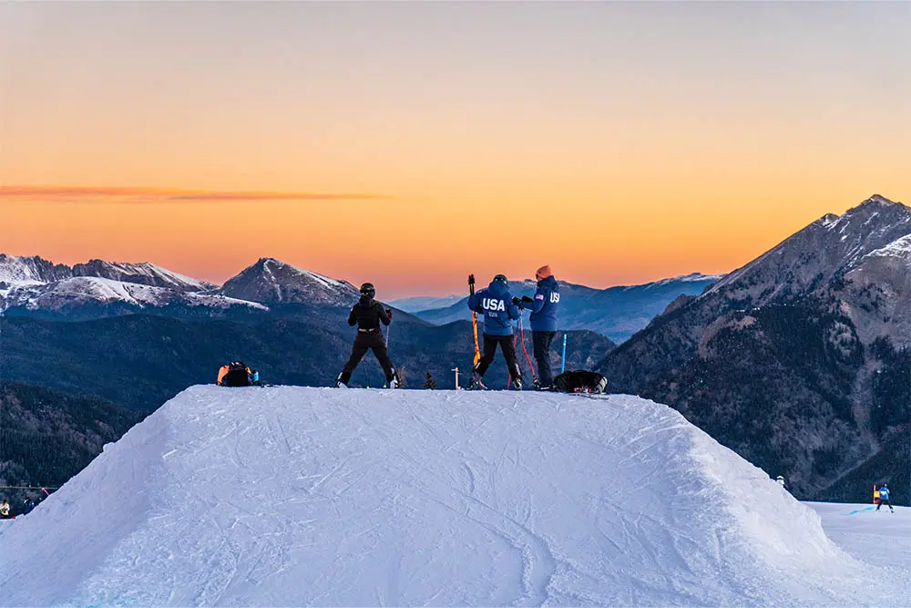 Sunrise alpine training at copper