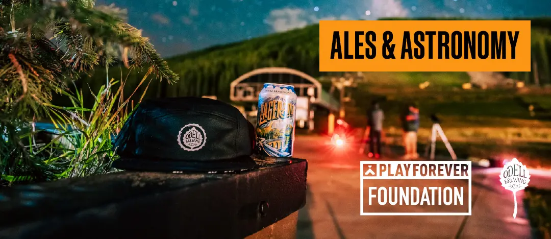 Official 2026 Ales & Astronomy event image from Copper Mountain.